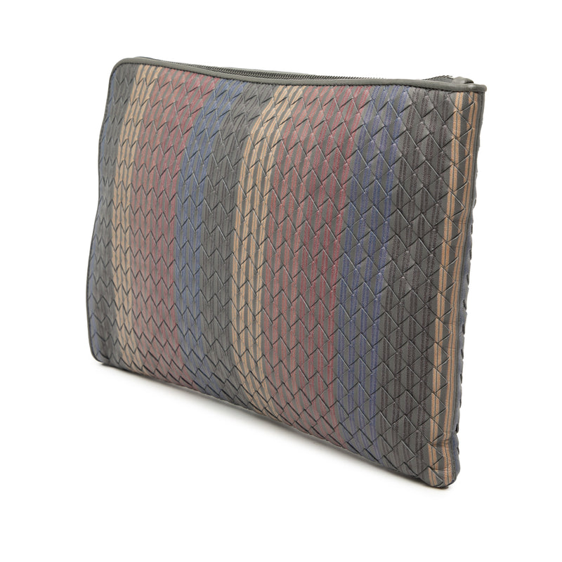 Nappa Intrecciato Stripe Document Case - Image 2