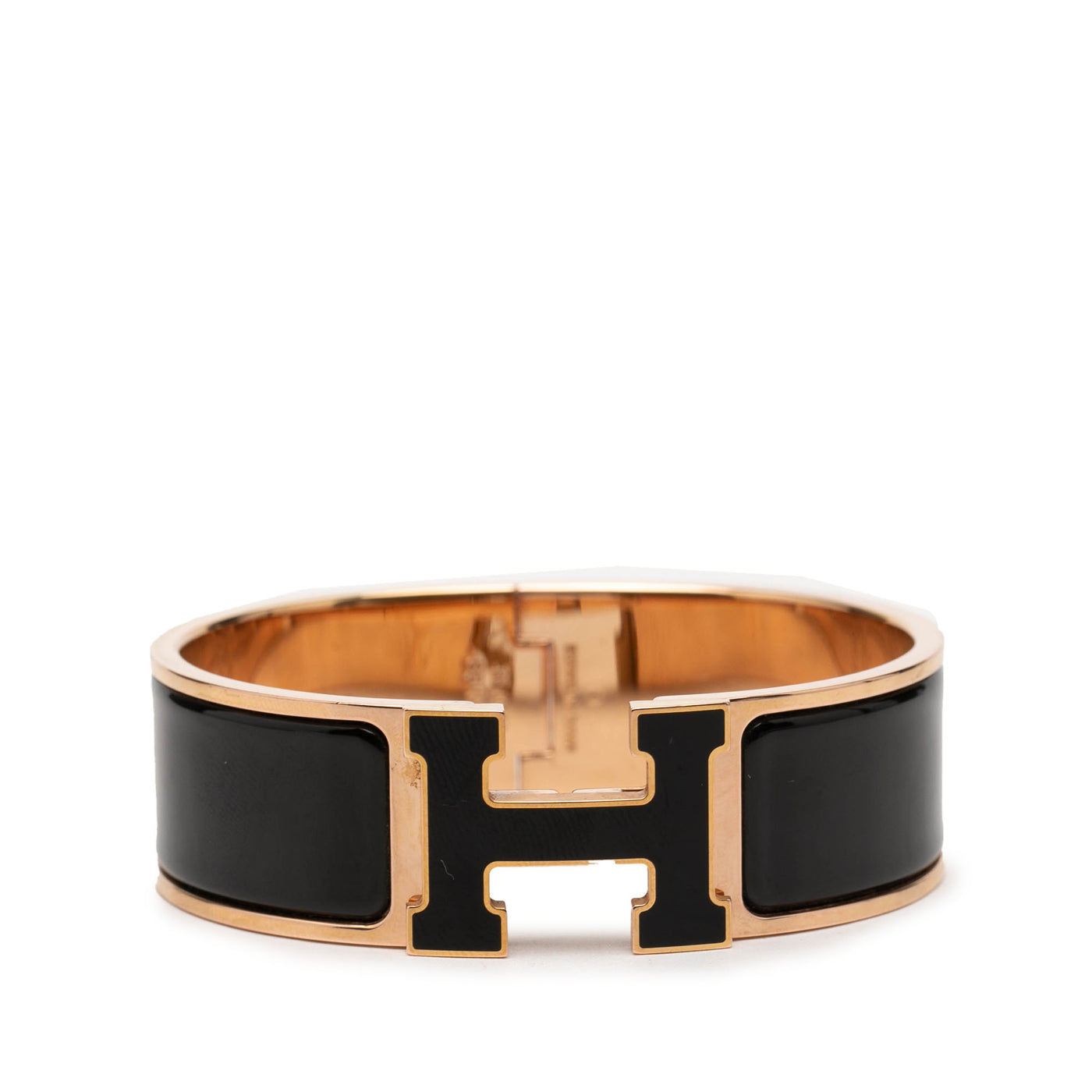 Wide Enamel Clic Clac H Bracelet GM - Image 1
