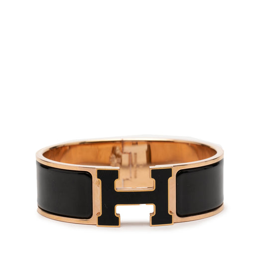 Wide Enamel Clic Clac H Bracelet GM - Image 1