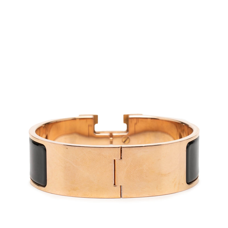 Wide Enamel Clic Clac H Bracelet GM - Image 3
