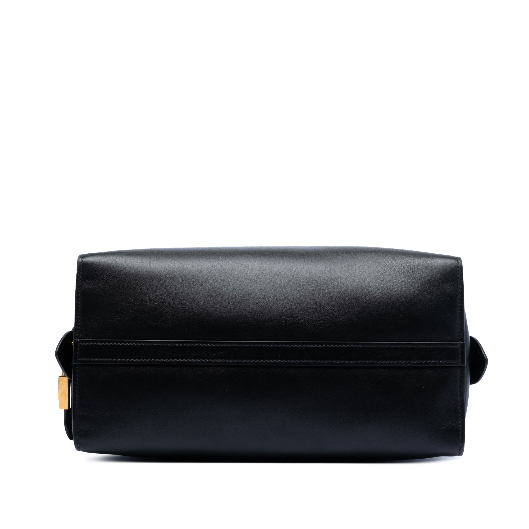 Medium Saffiano Trimmed City Calf Greca Esplanade Satchel - Image 3