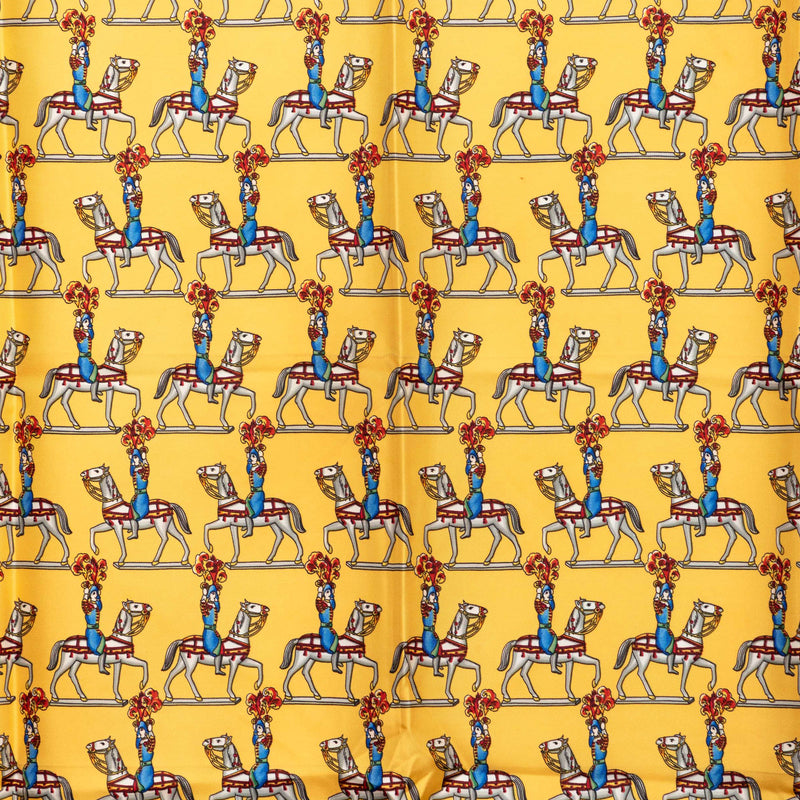 Les Artificiers Silk Scarf 90 - Image 2