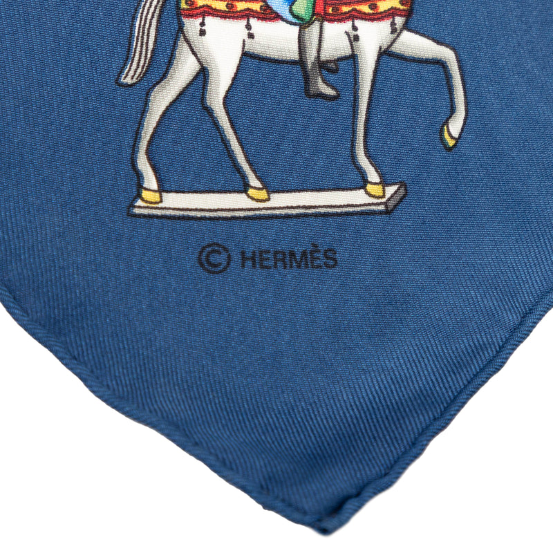 Les Artificiers Silk Scarf 90 - Image 5