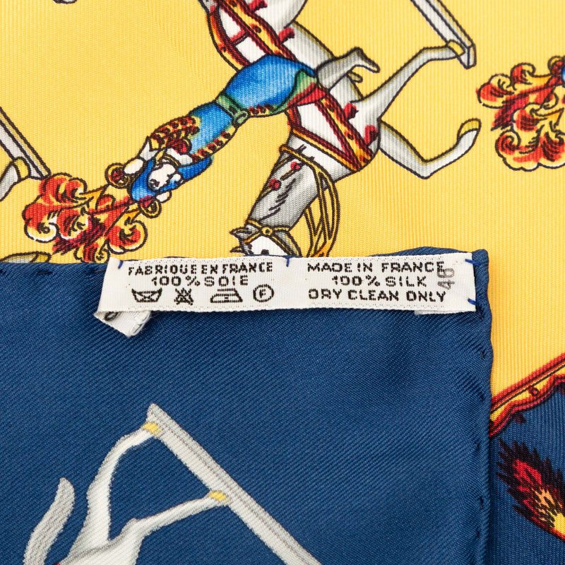 Les Artificiers Silk Scarf 90 - Image 6