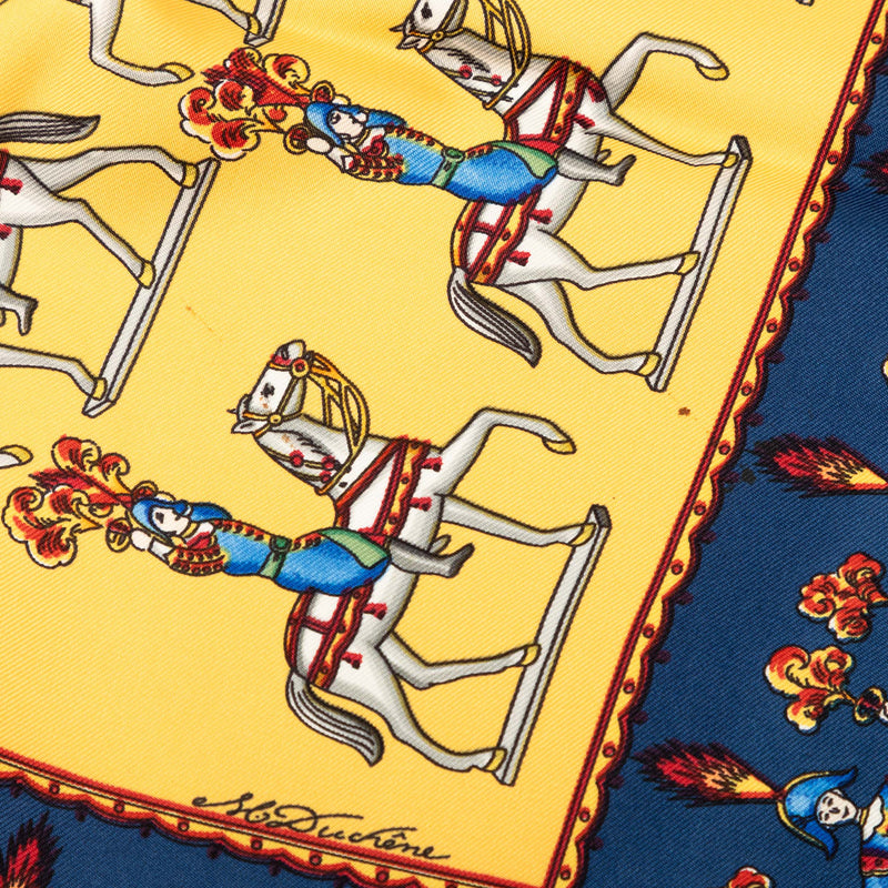 Les Artificiers Silk Scarf 90 - Image 7