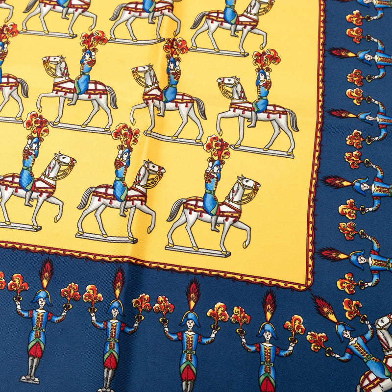 Les Artificiers Silk Scarf 90 - Image 8