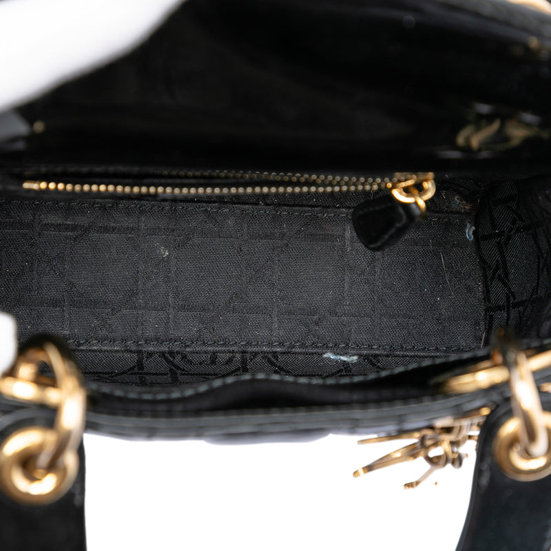 Mini Patent Cannage Lady Dior - Image 4