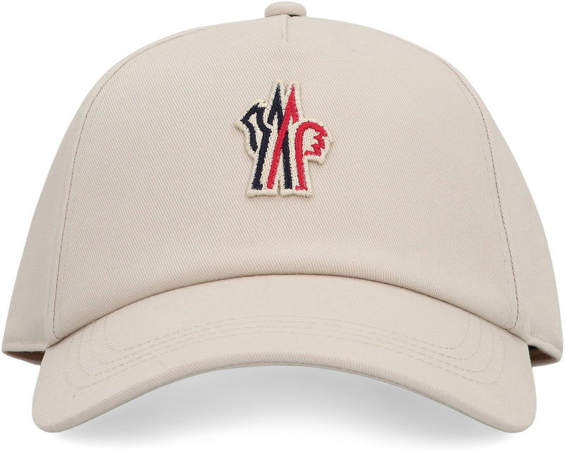Moncler Grenoble K10983b00001 Baseball Cap — Cream Cotton Caps