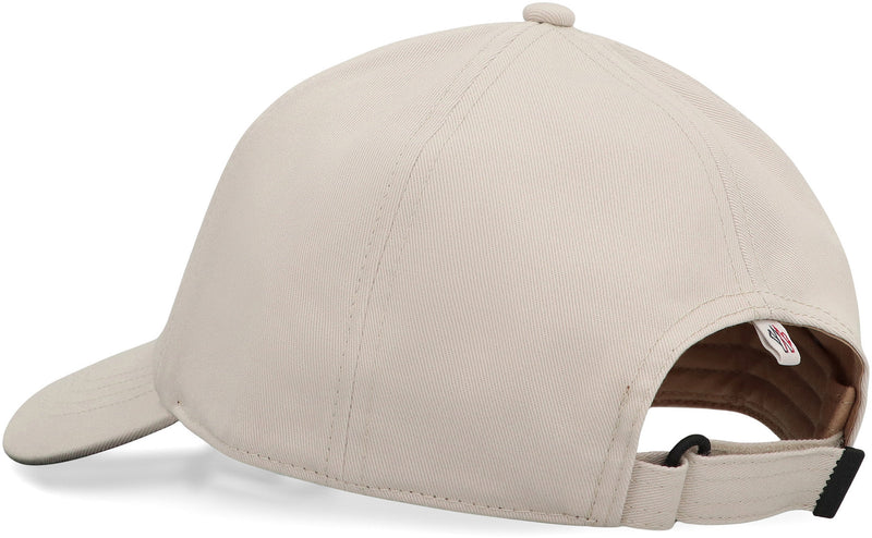Moncler Grenoble K10983b00001 Baseball Cap — Cream Cotton Caps