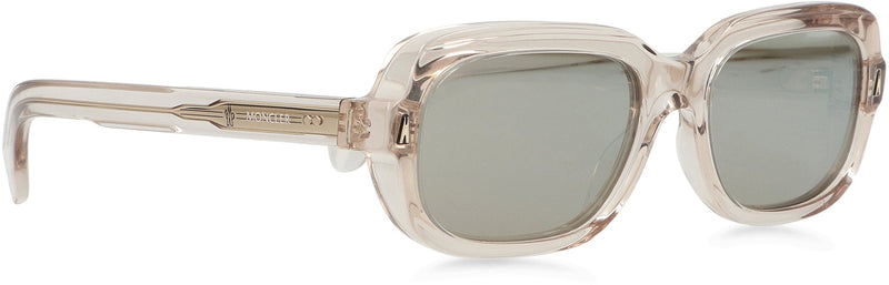 Moncler K109a0me6008 Sunglasses — Clear Acetate