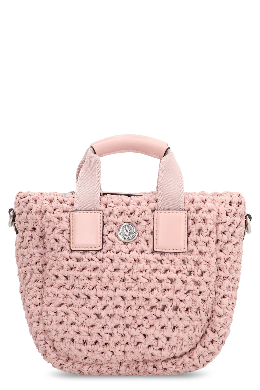Moncler Micro Caradoc Tote Bag — Pink
