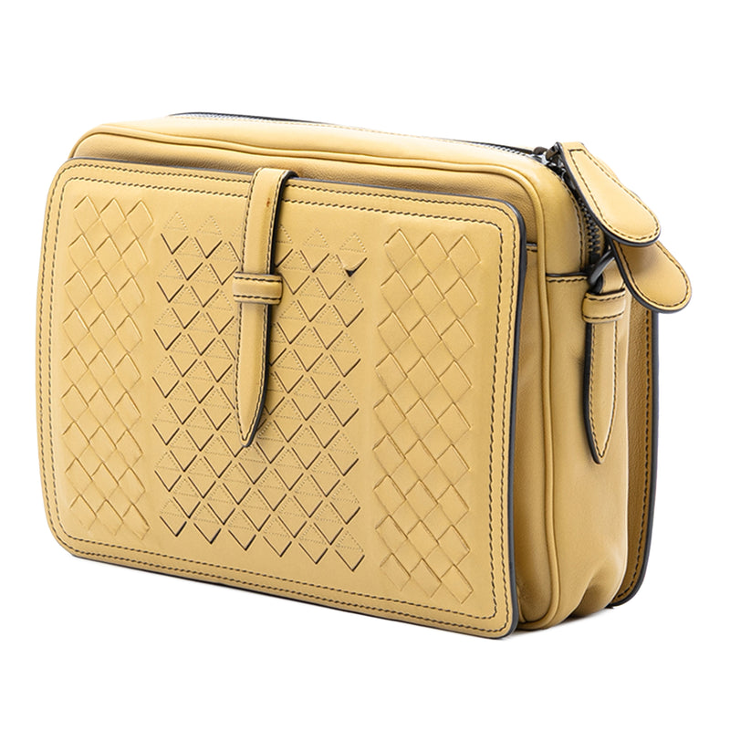 Nappa Intrecciato Belt Flap Camera Bag - Image 2