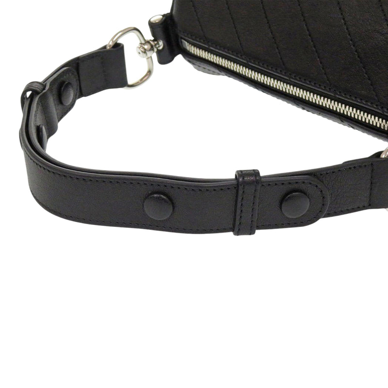 Mini Leather Blondie Barrel Shoulder Bag - Image 10