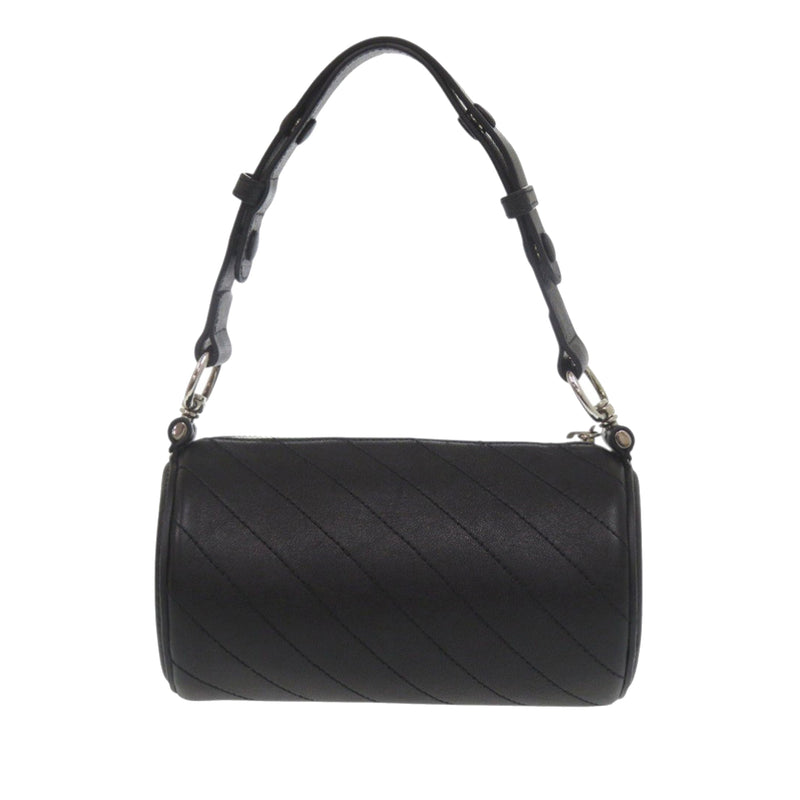 Mini Leather Blondie Barrel Shoulder Bag - Image 2