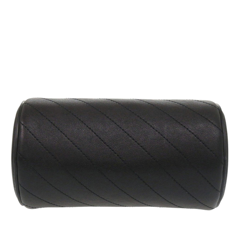 Mini Leather Blondie Barrel Shoulder Bag - Image 3