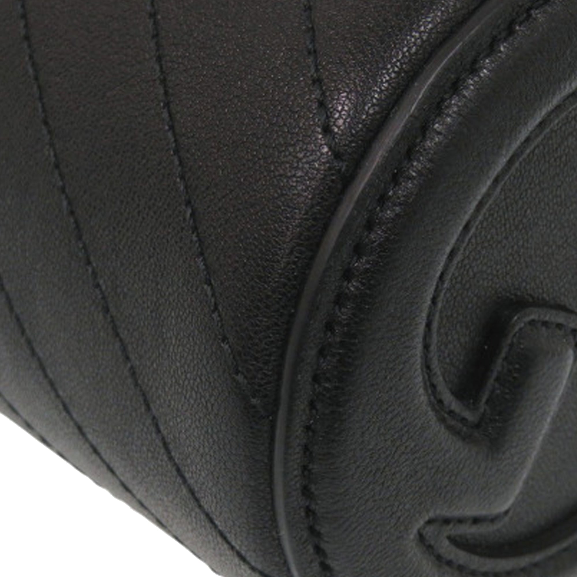 Mini Leather Blondie Barrel Shoulder Bag - Image 8