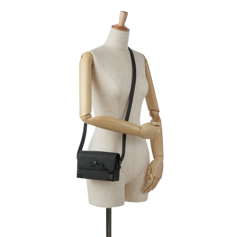 Monogram Taurillon Steamer Wearable Wallet - Image 9