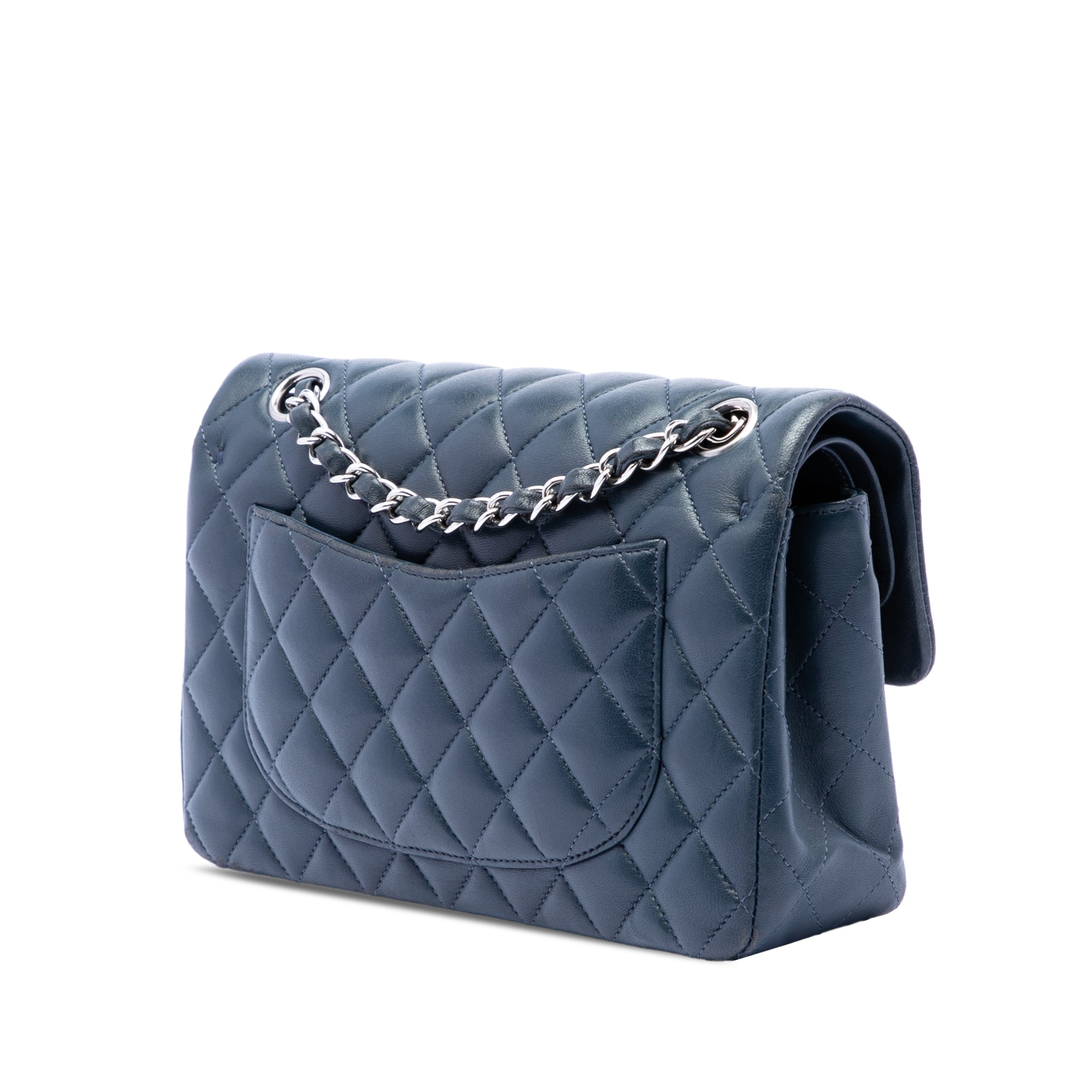 Small Classic Lambskin Double Flap - Image 2