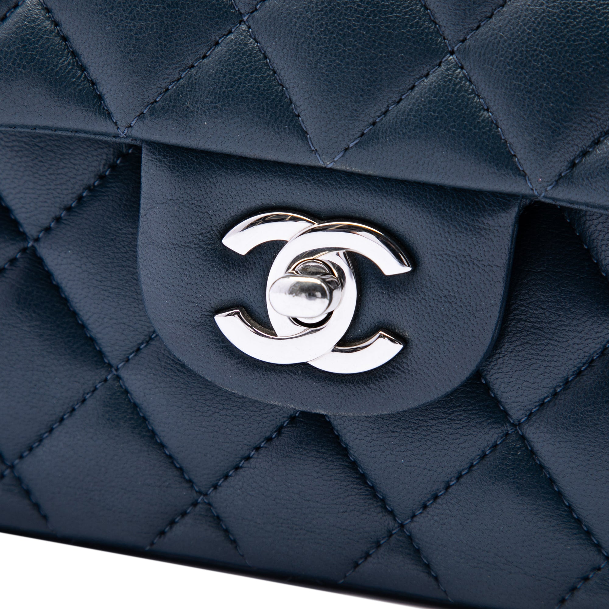 Small Classic Lambskin Double Flap - Image 6