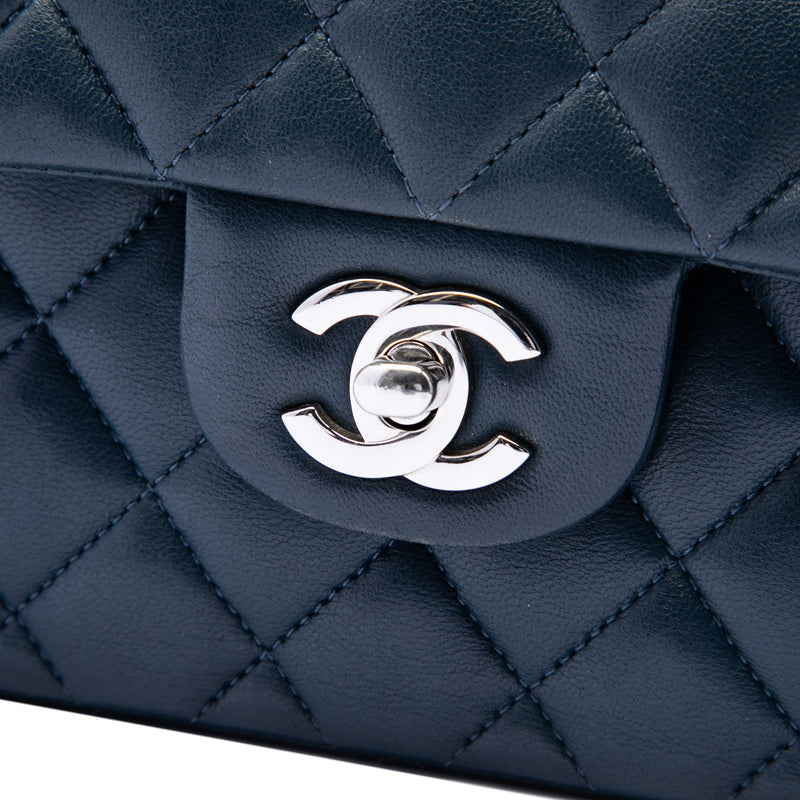 Small Classic Lambskin Double Flap - Image 6