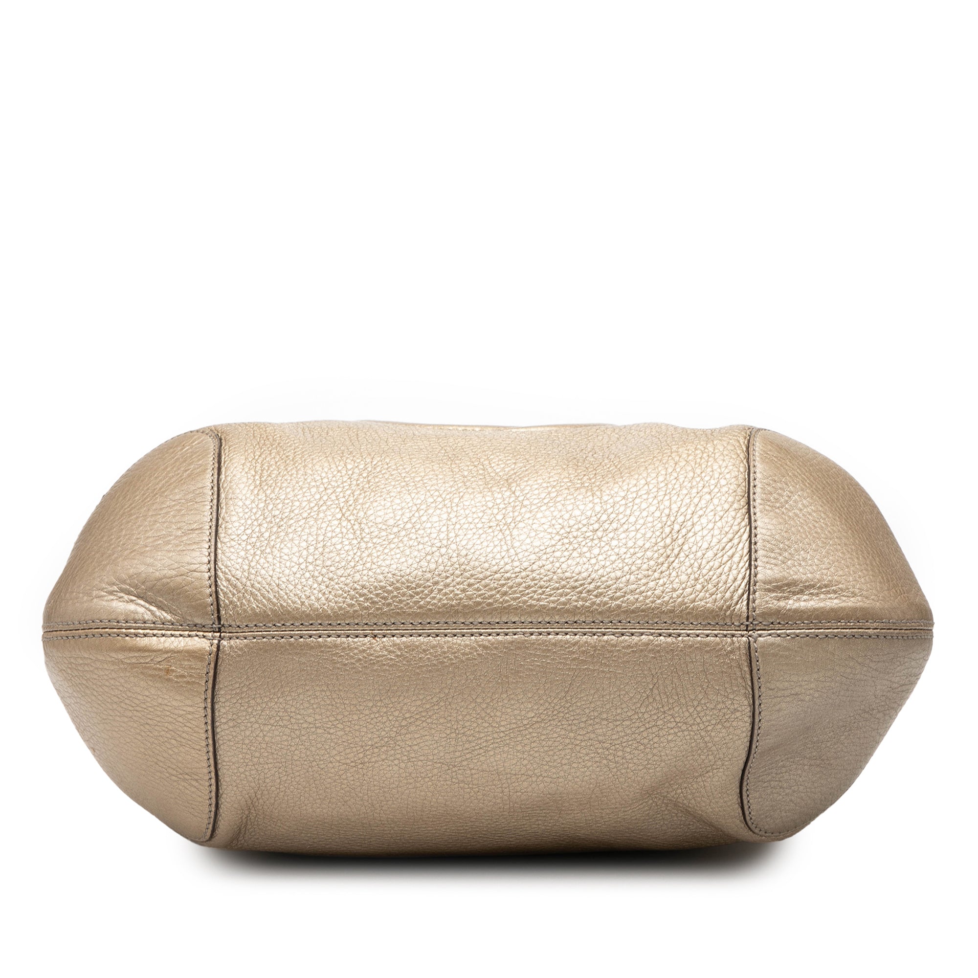 Metallic Leather Soho Shoulder Bag - Image 3