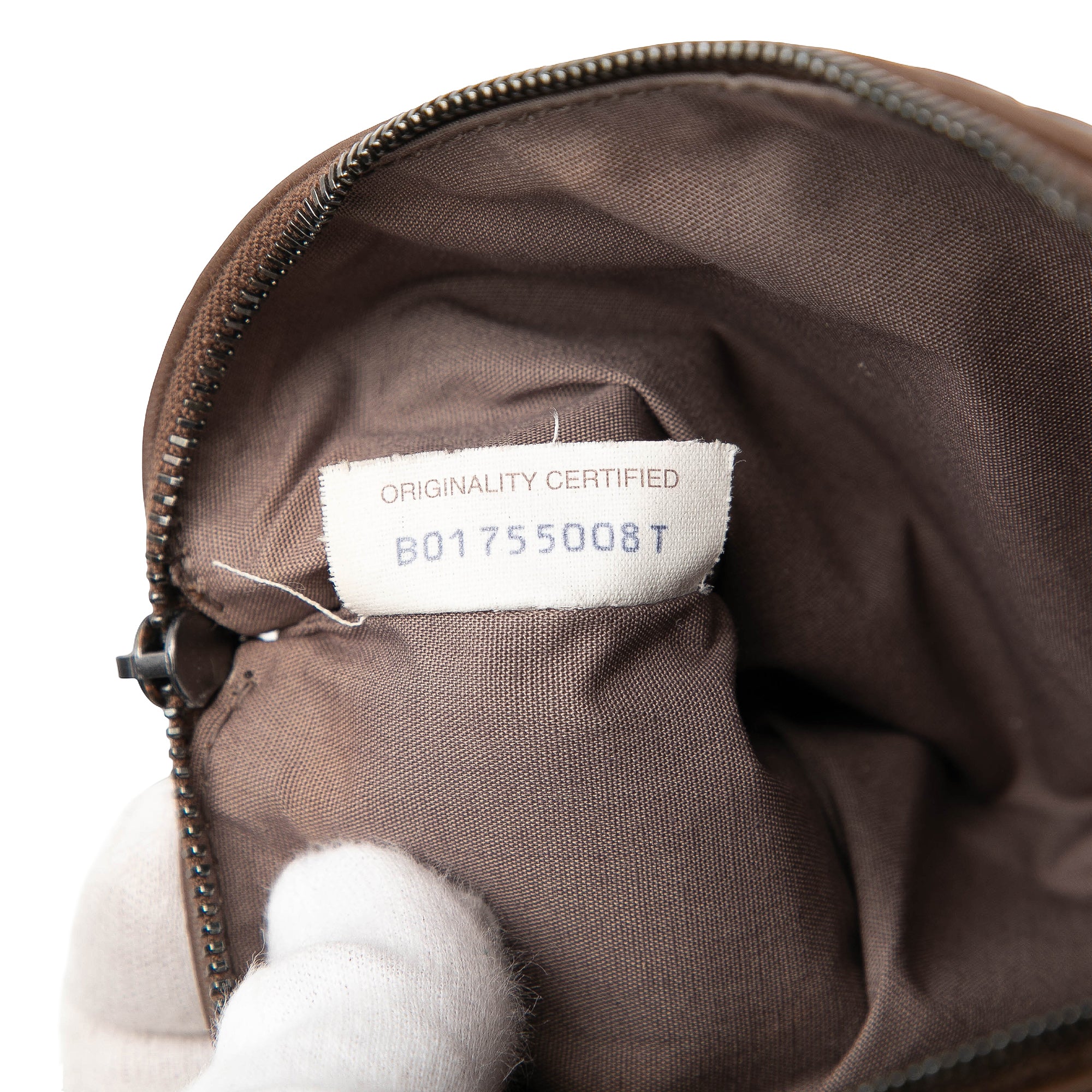 Nappa Intrecciato Zip Pouch - Image 6