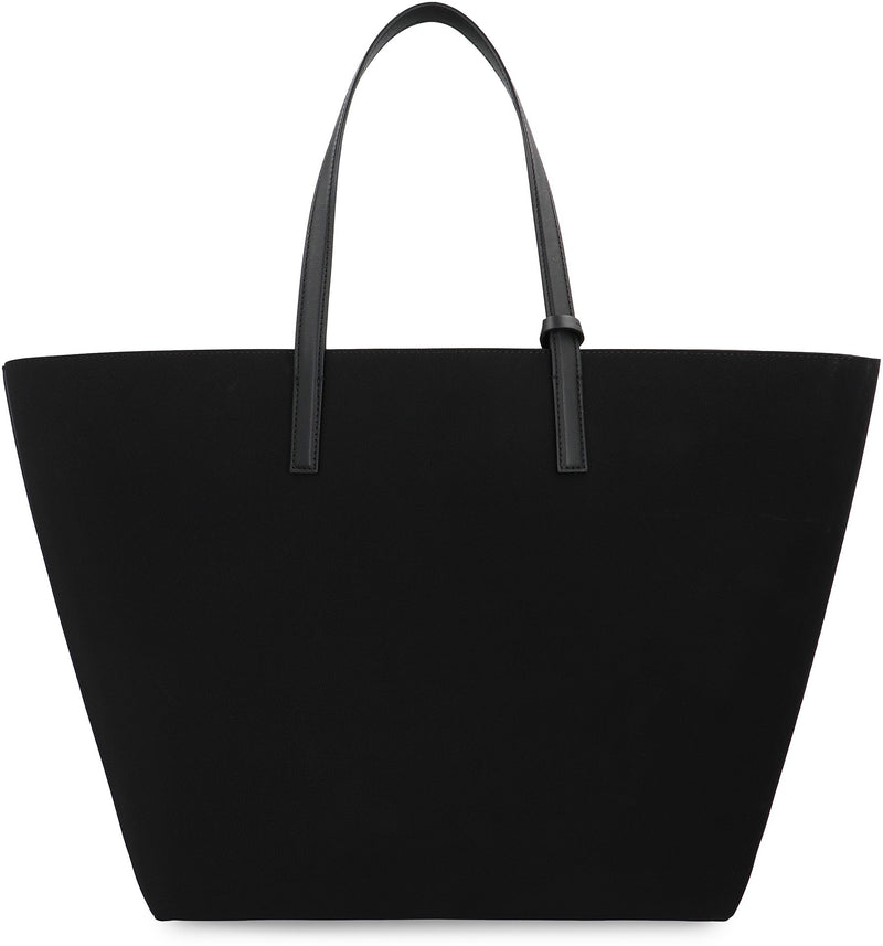 Moncler Leather Tote Bag — Black