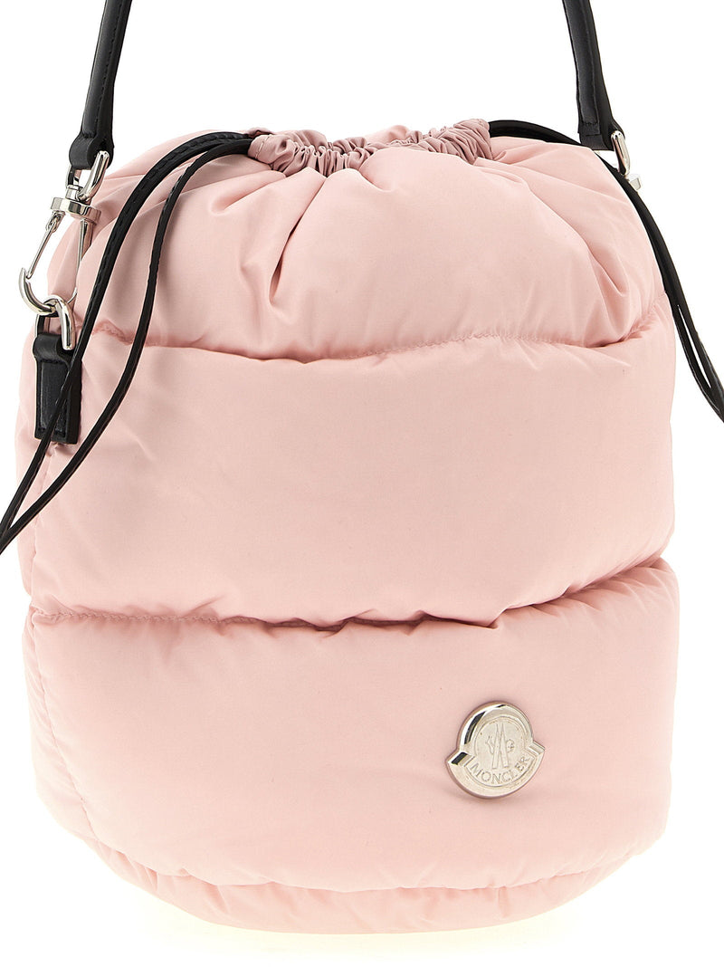 Moncler Bucket Bag — Pink