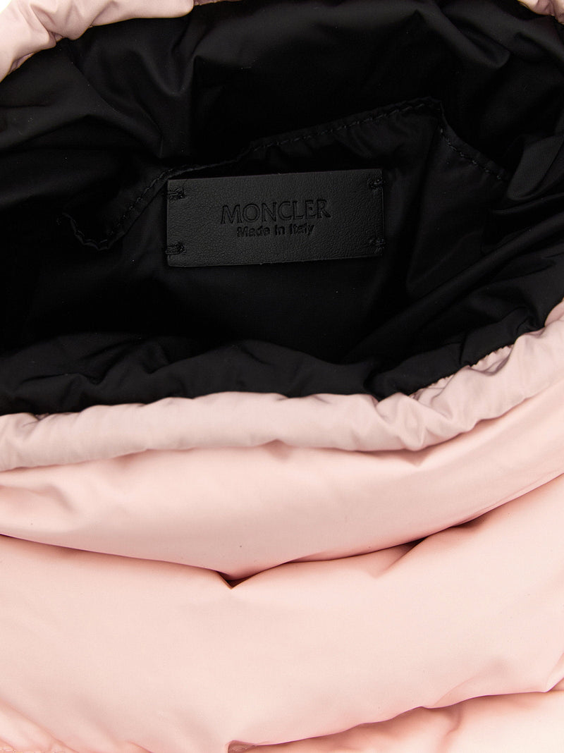 Moncler Bucket Bag — Pink