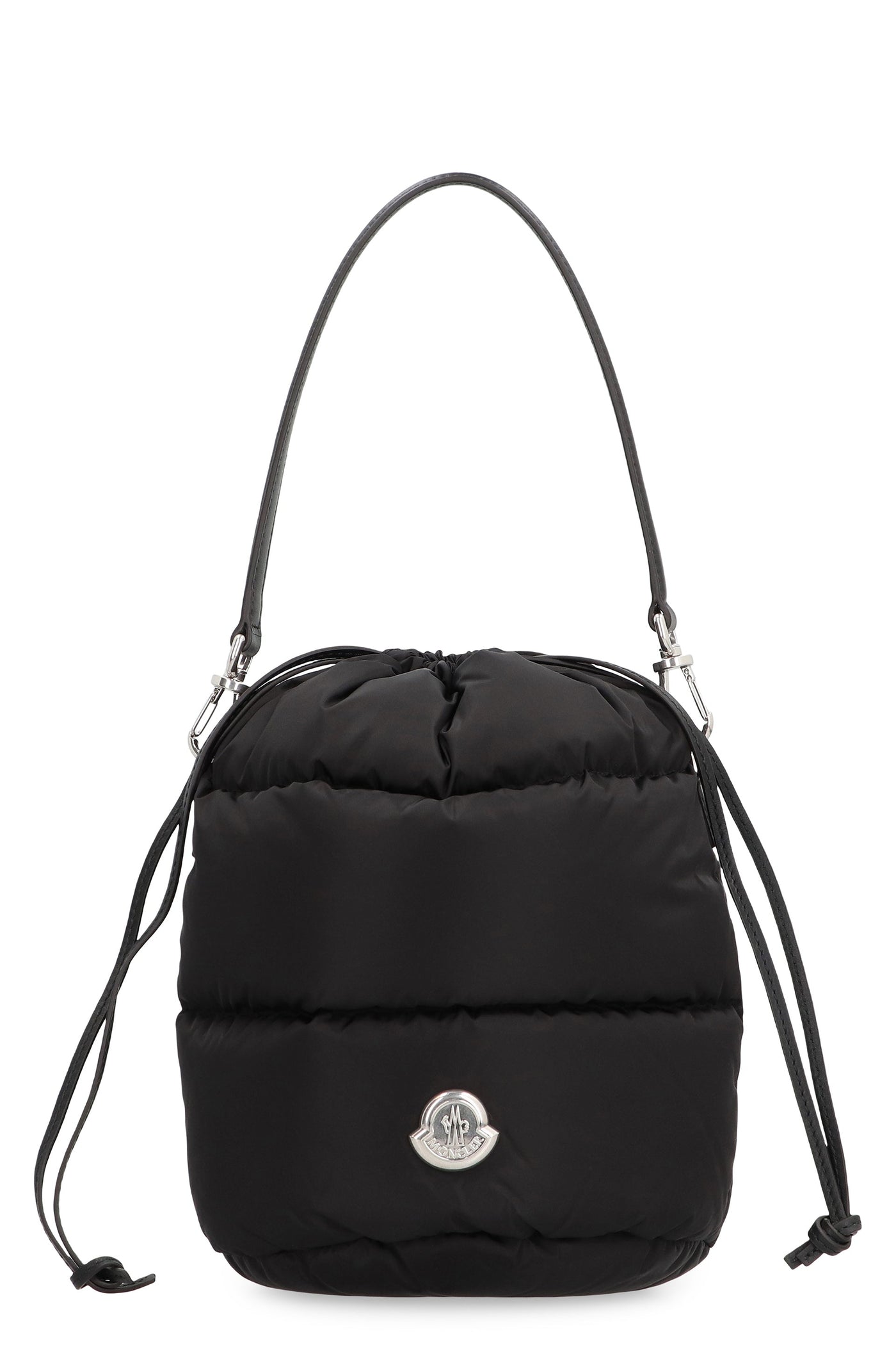Moncler Caradoc Bucket Bag — Black Polyamide