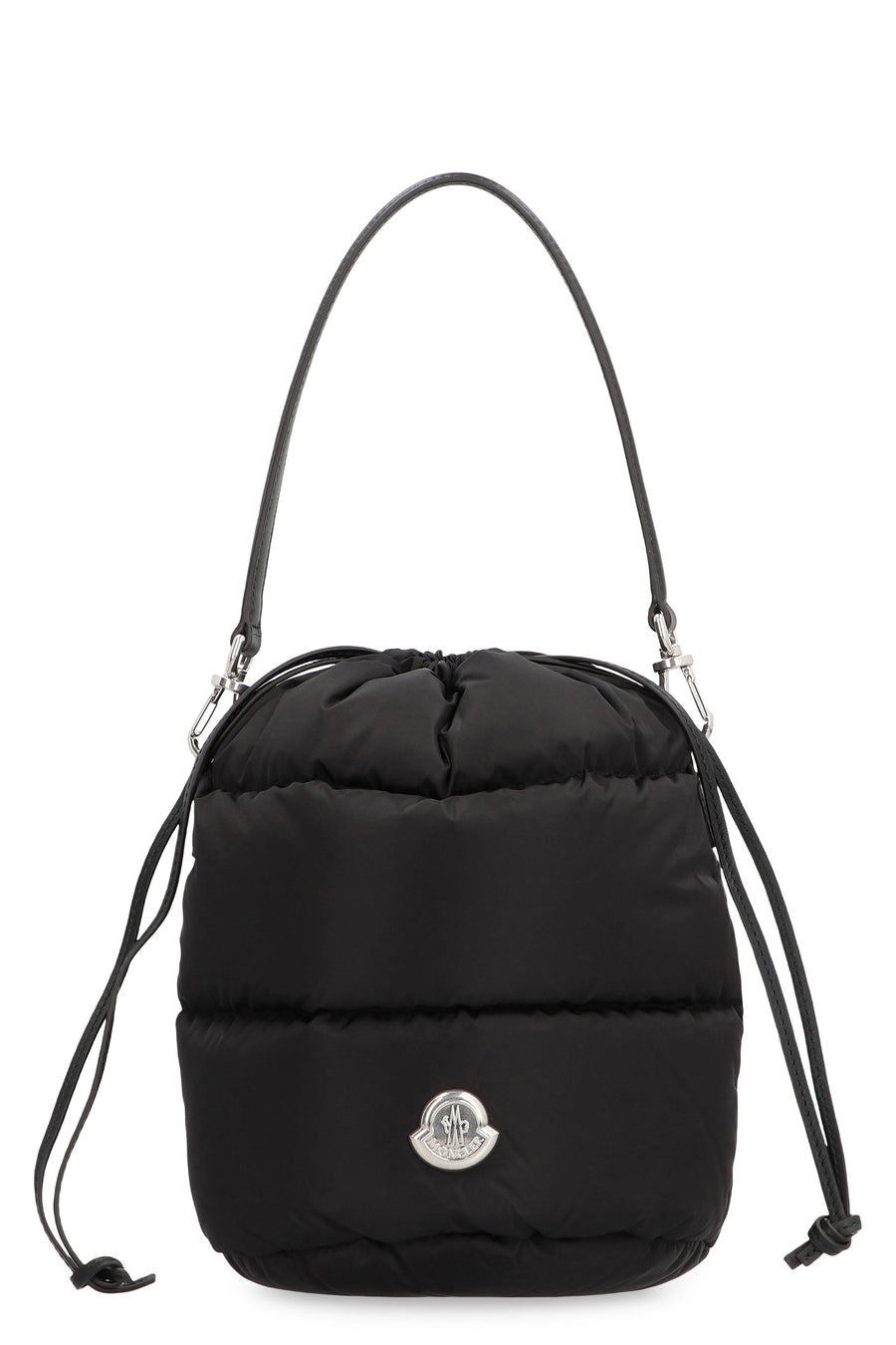 Moncler Caradoc Bucket Bag — Black Polyamide