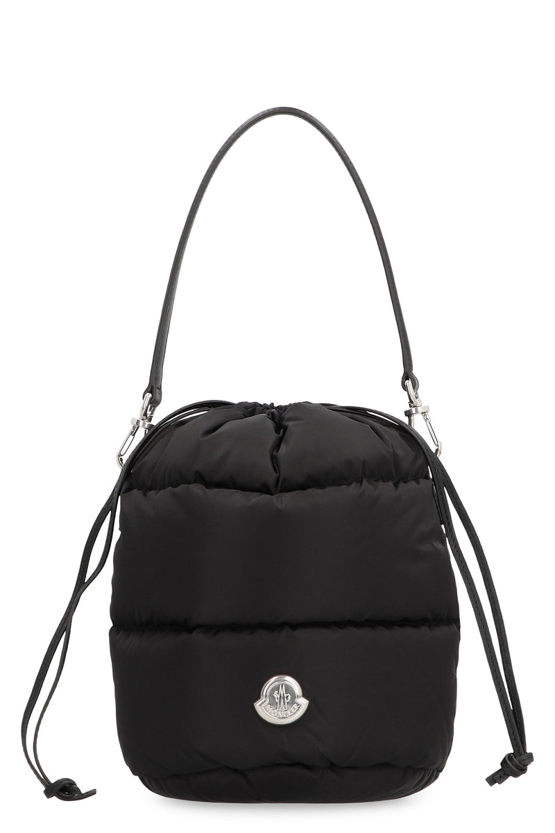 Moncler Caradoc Bucket Bag — Black Polyamide