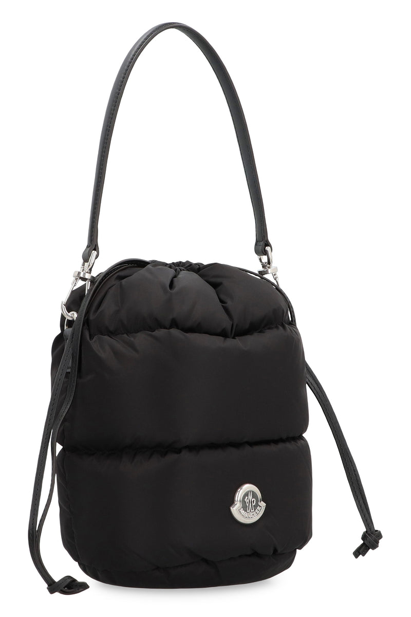 Moncler Caradoc Bucket Bag — Black Polyamide