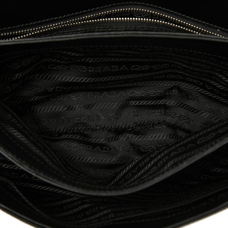 Saffiano and Tessuto Chain Crossbody - Image 4