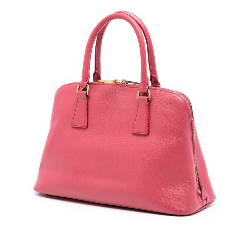 Medium Saffiano Lux Promenade Satchel - Image 2