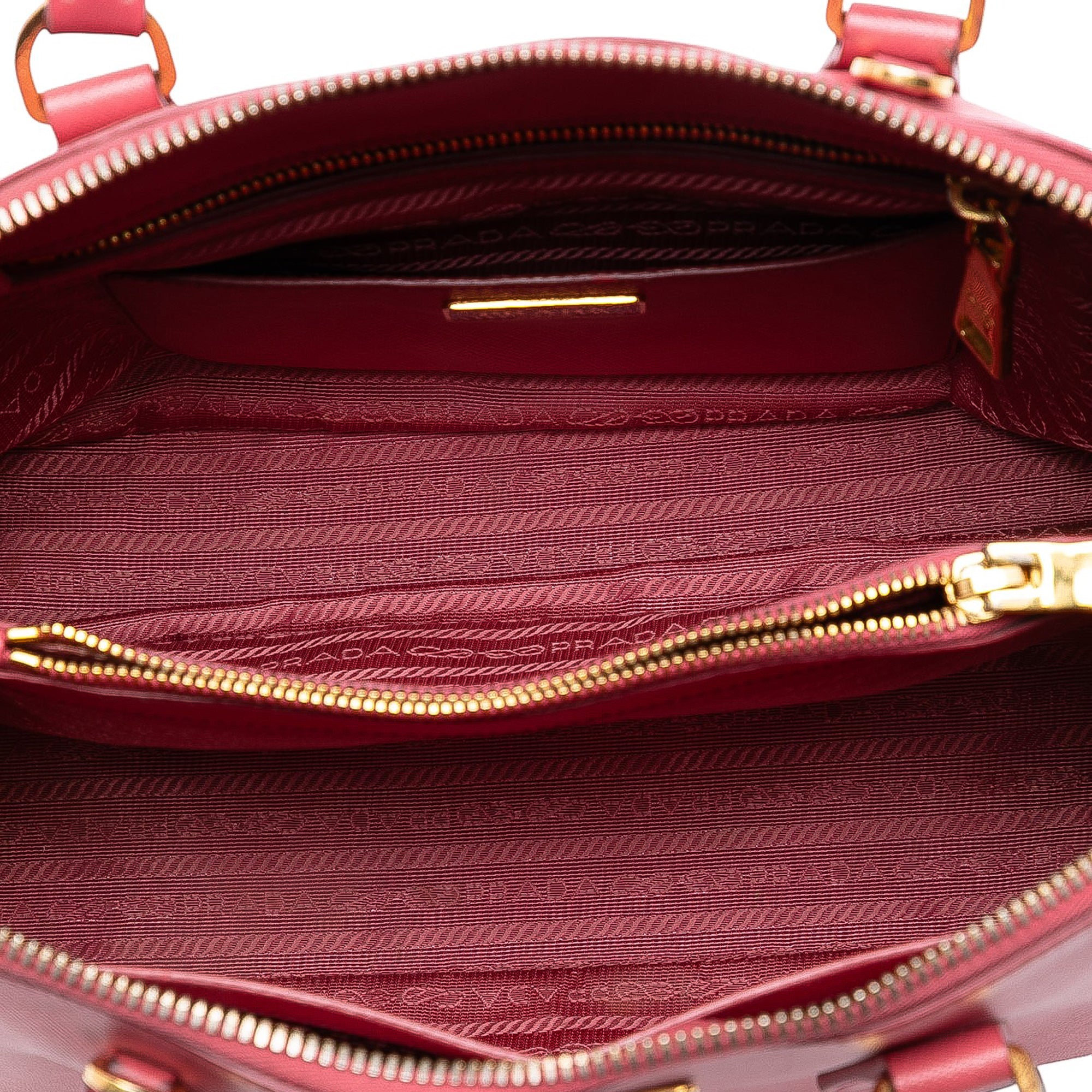 Medium Saffiano Lux Promenade Satchel - Image 5