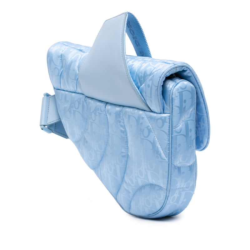 ERL Oblique Mirage Technical Fabric Saddle Crossbody - Image 2