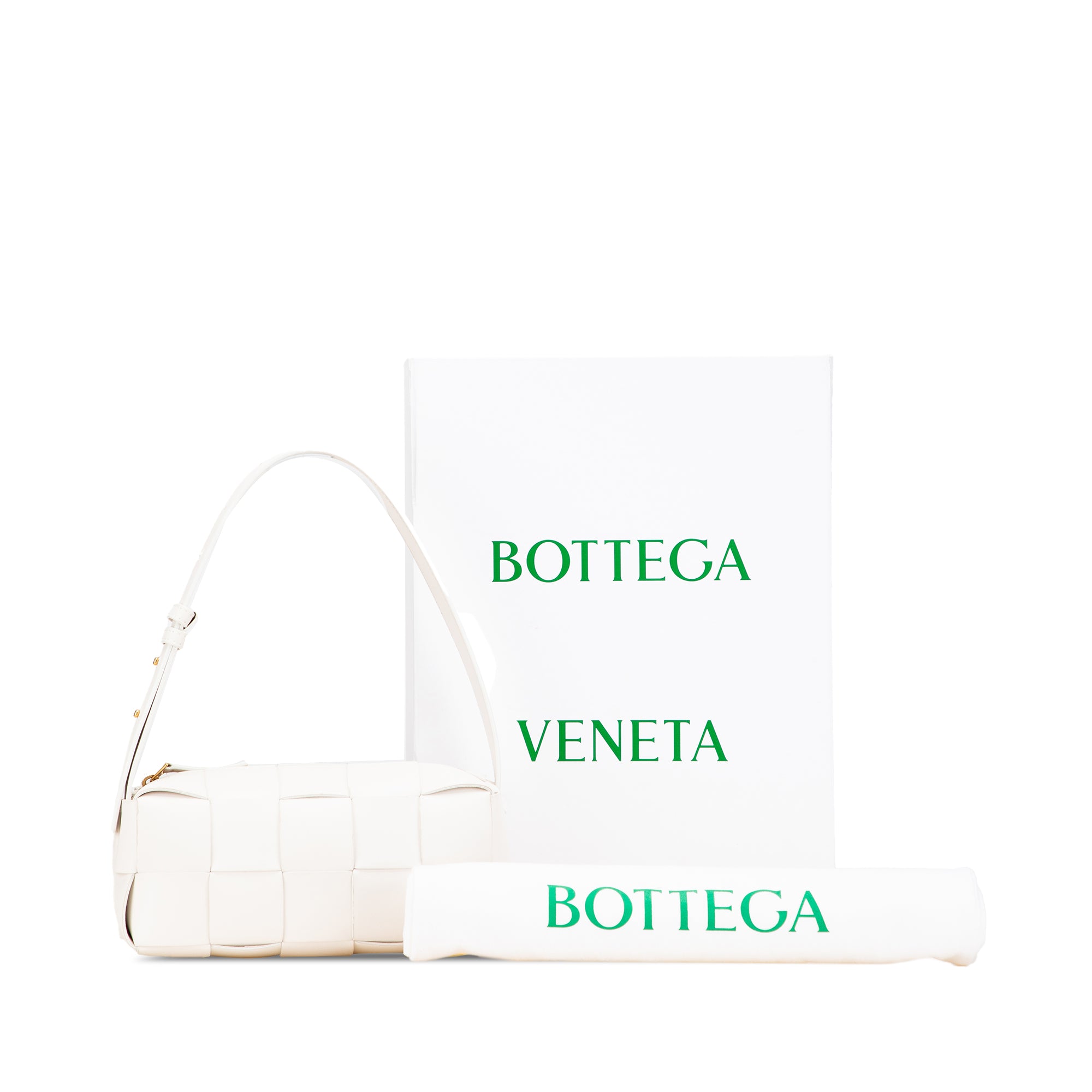 Small Lambskin Intrecciato Brick Cassette - Image 11