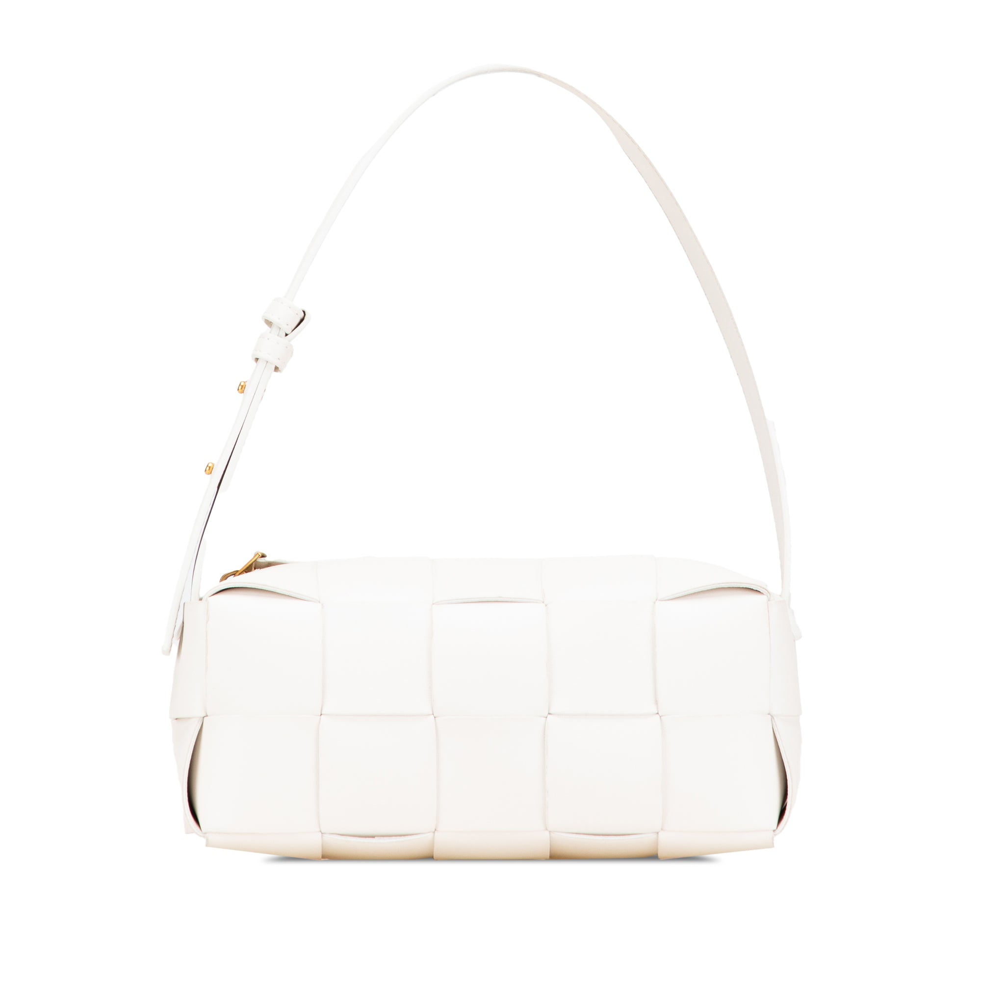 Small Lambskin Intrecciato Brick Cassette - Image 1
