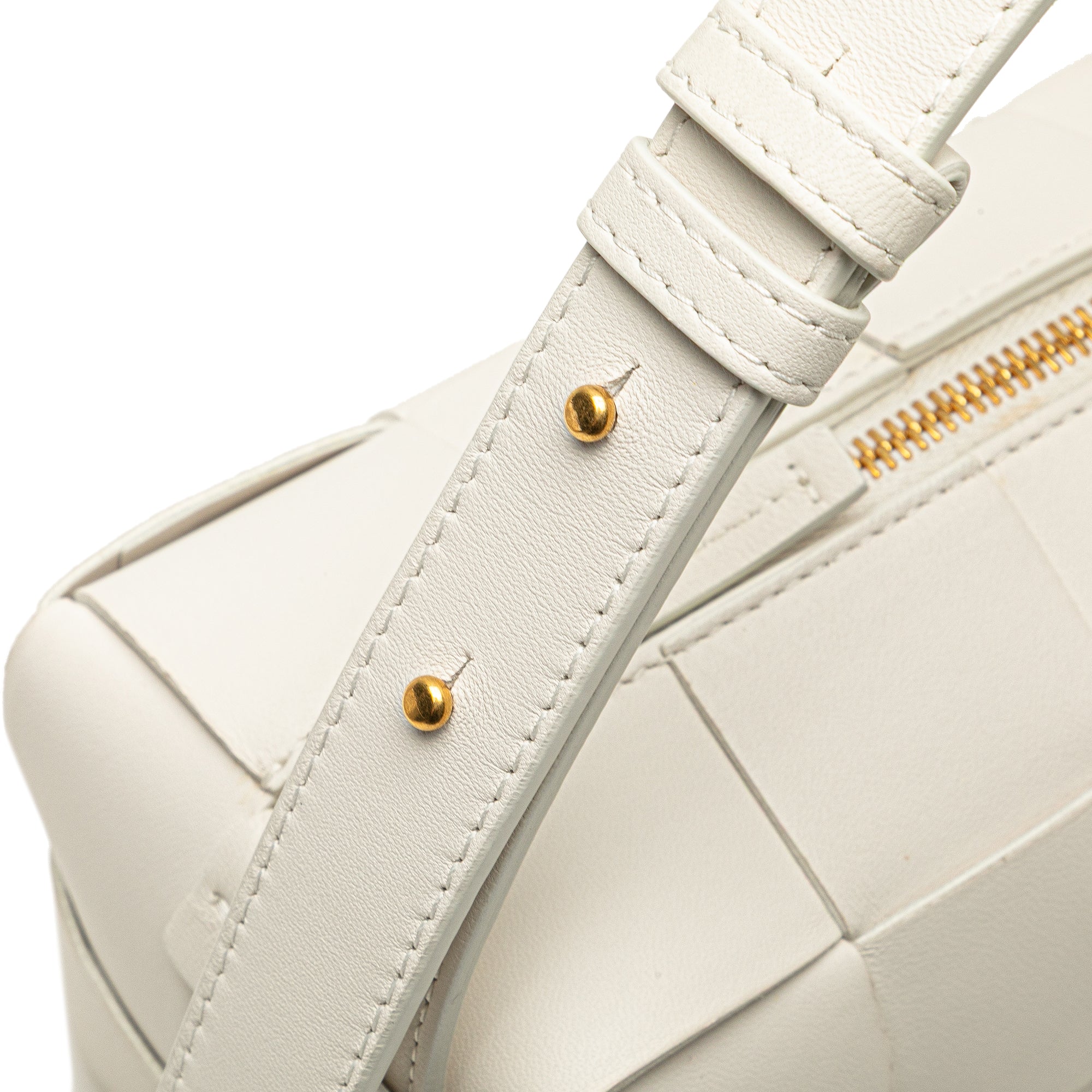 Small Lambskin Intrecciato Brick Cassette - Image 9