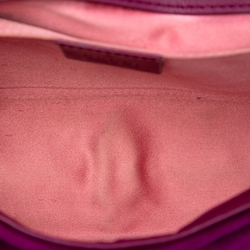 Small GG Marmont Matelasse Velvet Shoulder Bag - Image 4