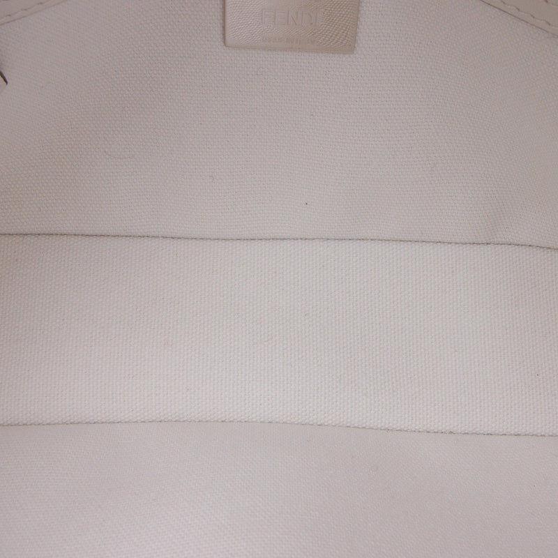 Zucca Embroidered Canvas Baguette Satchel - Image 4