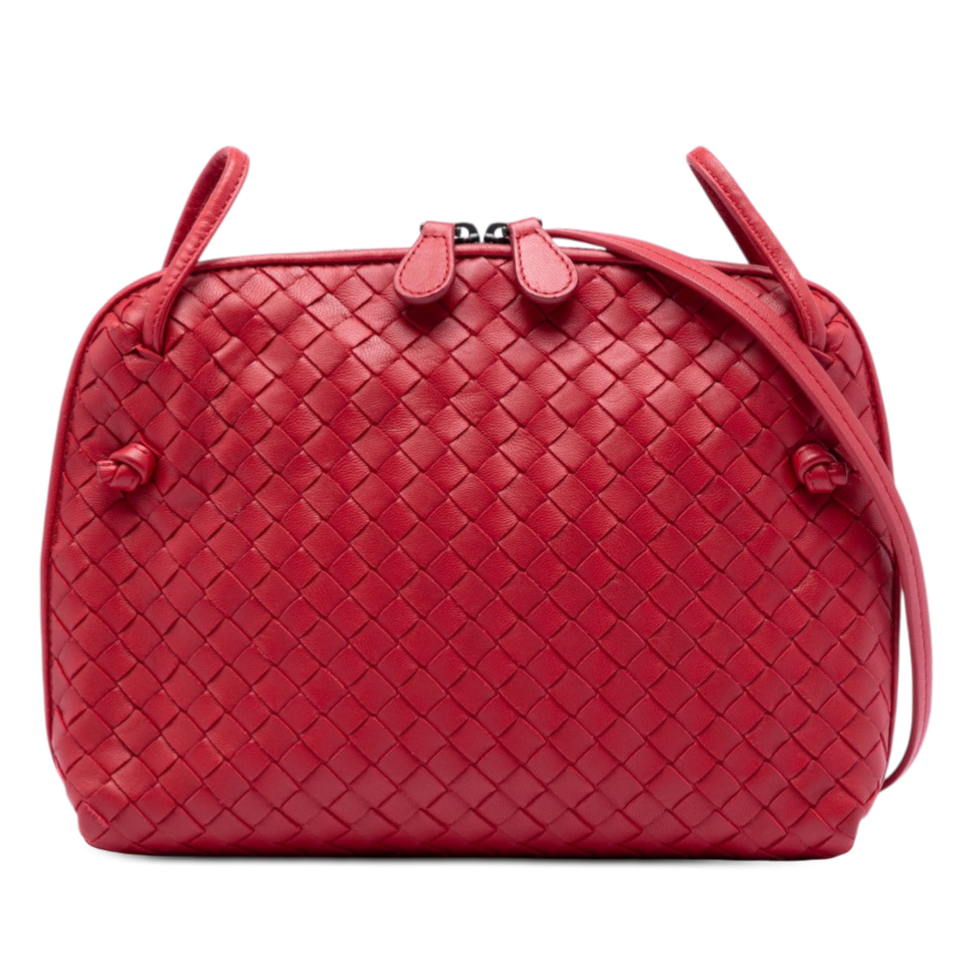 Nappa Intrecciato Nodini Crossbody - Image 1
