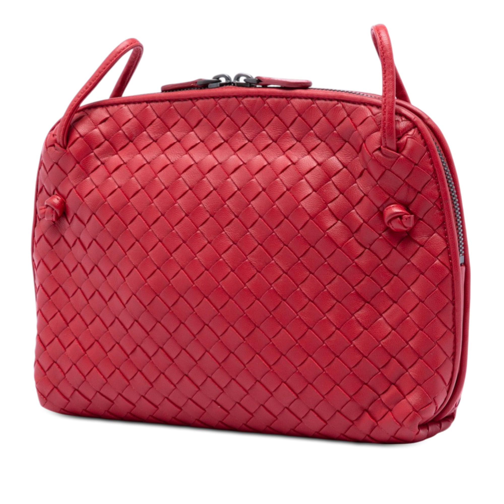 Nappa Intrecciato Nodini Crossbody - Image 2