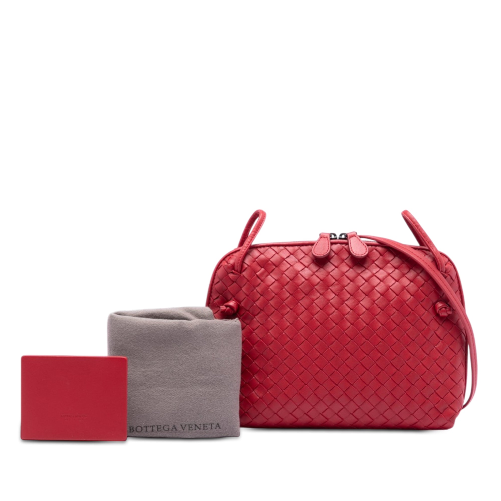 Nappa Intrecciato Nodini Crossbody - Image 8