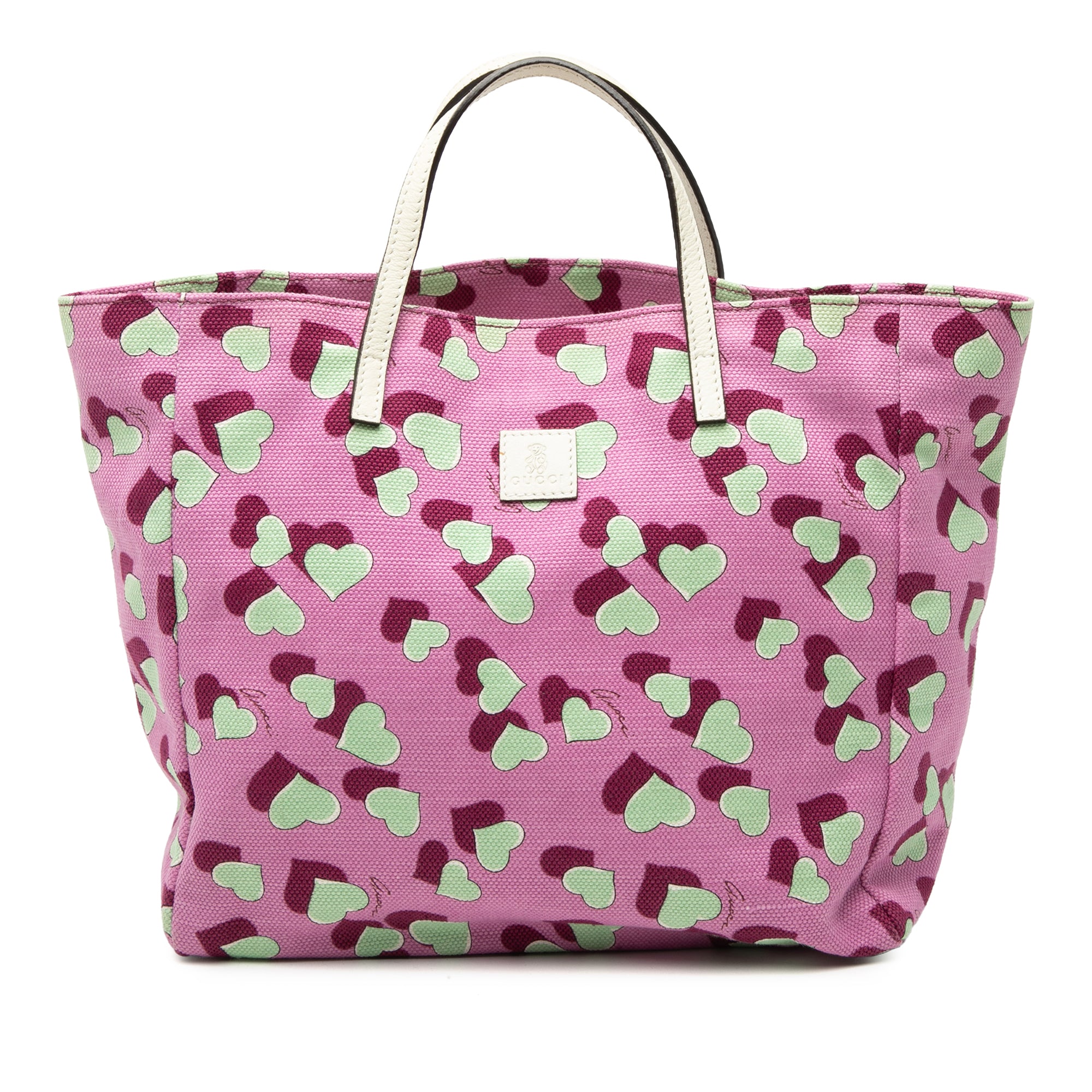 Kids Canvas Heartbeat Tote - Image 1