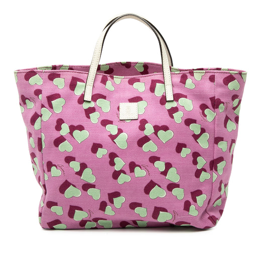 Kids Canvas Heartbeat Tote - Image 1