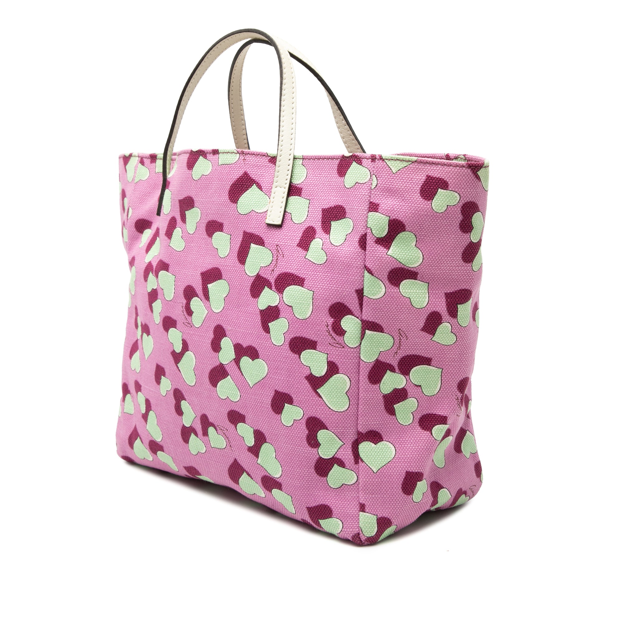 Kids Canvas Heartbeat Tote - Image 2