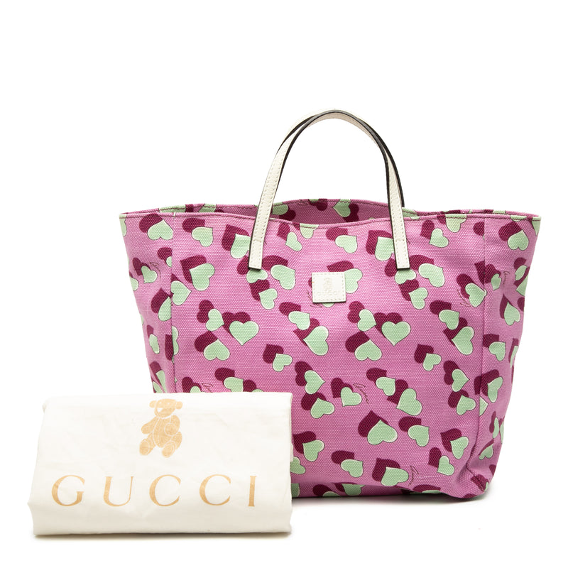 Kids Canvas Heartbeat Tote - Image 8