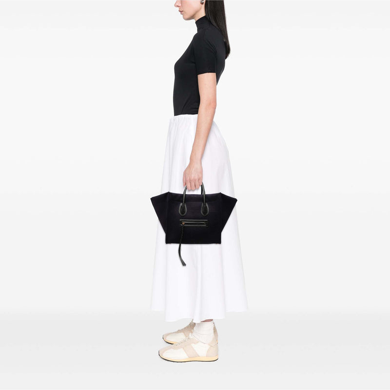 Medium Felt Phantom Luggage Tote - Image 6